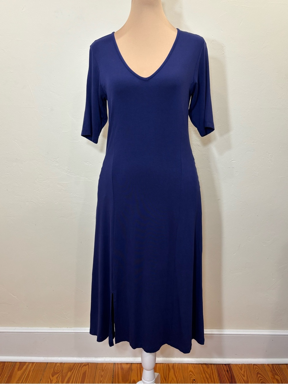 Like New Universal Standard 4XS Poise Midi Dress True Blue (0/XS equivalent)
